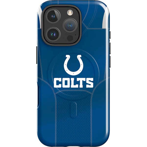 NFL Indianapolis Colts Team Jersey iPhone 16 Pro Magsafe Impact Case